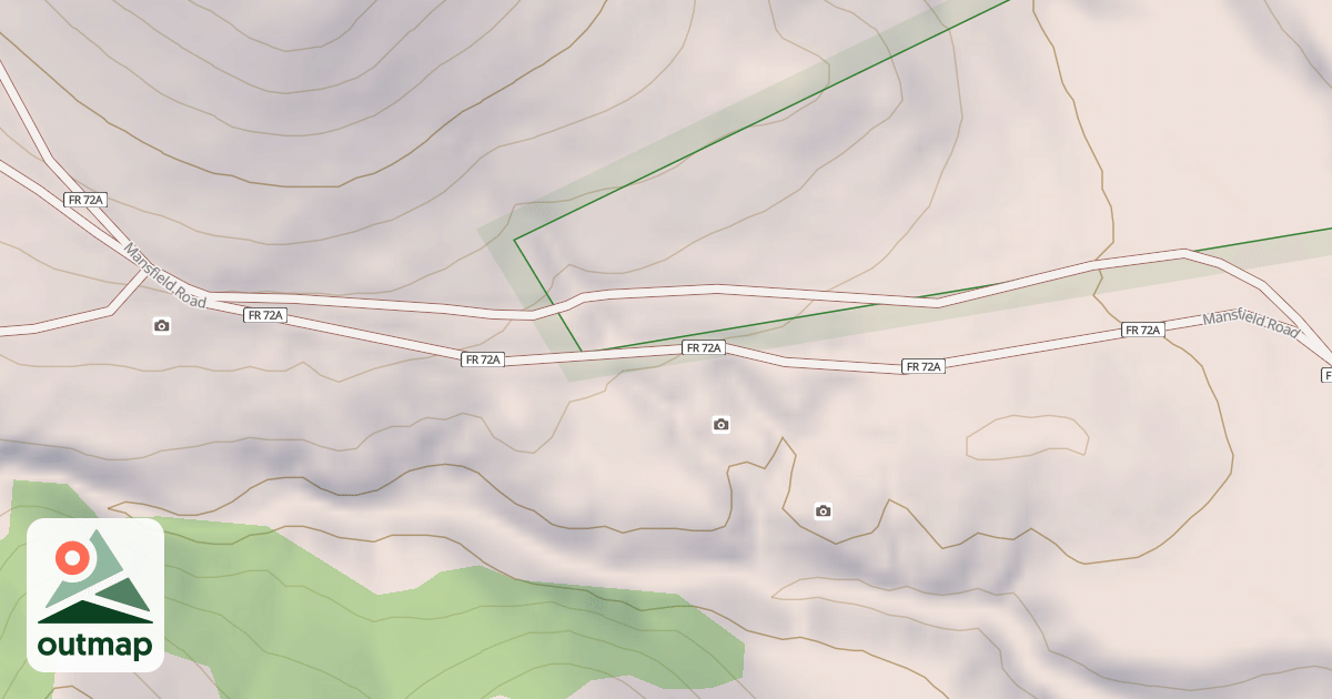 Map of MANSFIELD