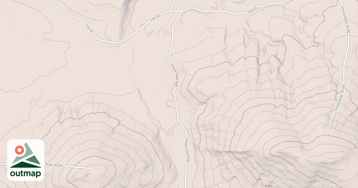 Map of LITTLE CREEK