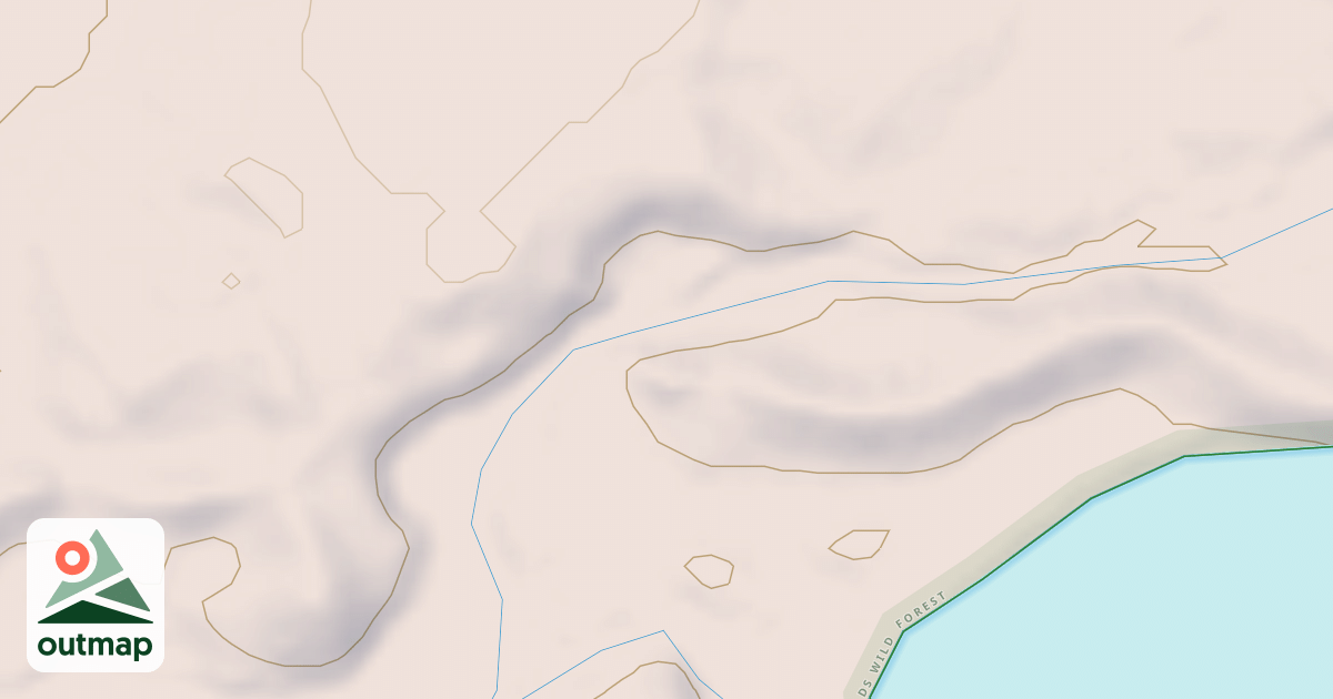 Map of Tioga Point Trail