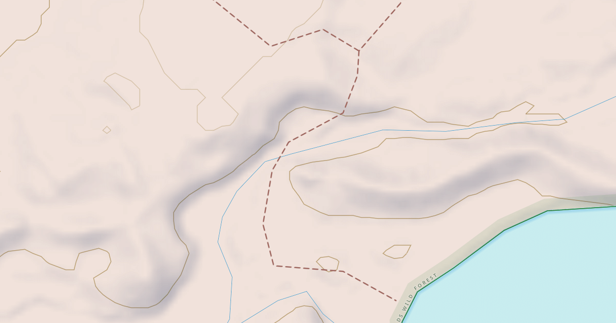 Map preview of Tioga Point Trail