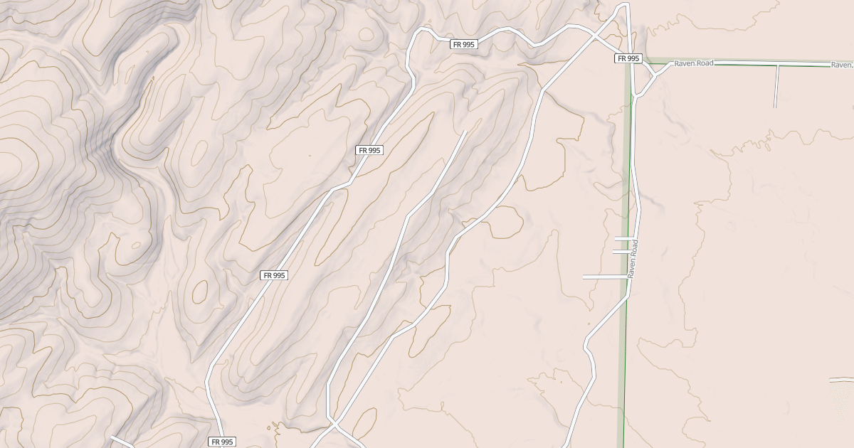 Map preview of WEST PEAVINE