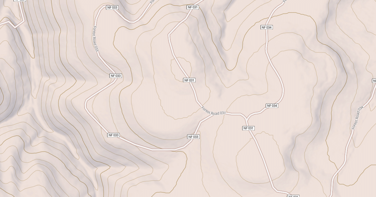 Map preview of USFS Motor Vehicle Use Map Trails 17504