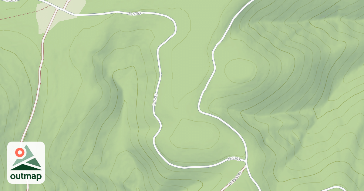 Map of (FDR) MINK CREEK