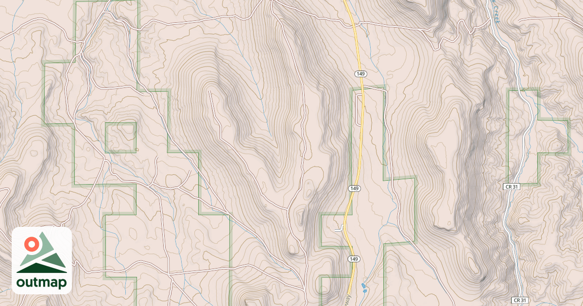 Map of BLM National GTLF Public Motorized Roads 692a1a0f-9512-461e-9975-35ad8b32e2a9