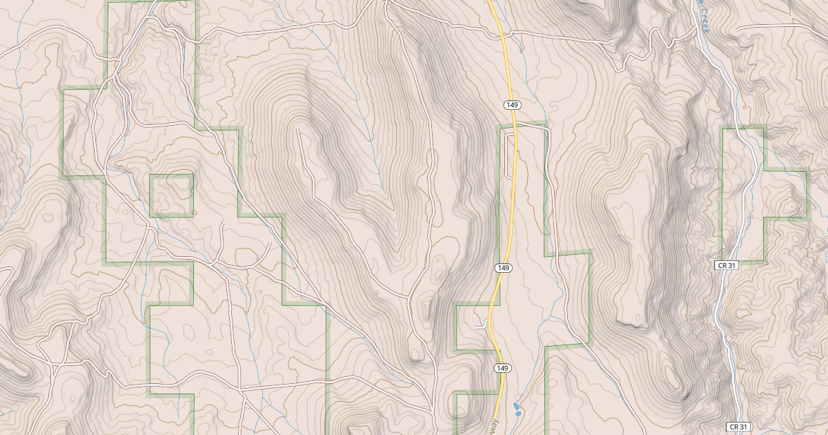 Map preview of BLM National GTLF Public Motorized Roads 692a1a0f-9512-461e-9975-35ad8b32e2a9