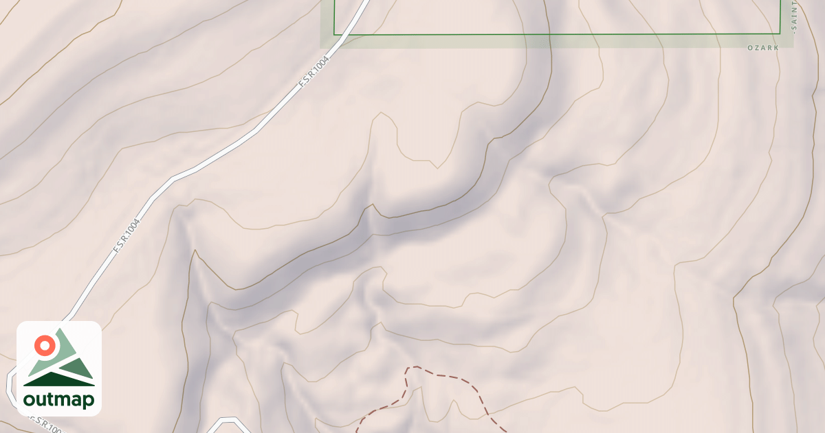 Map of USFS National Forest System Roads {59CCFF4F-D275-4DB0-9E8B-FCD001E99501}