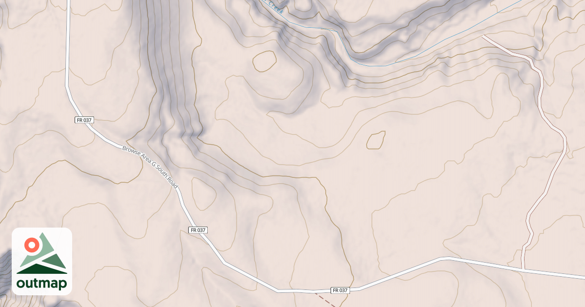 Map of BROWSE AREA G S