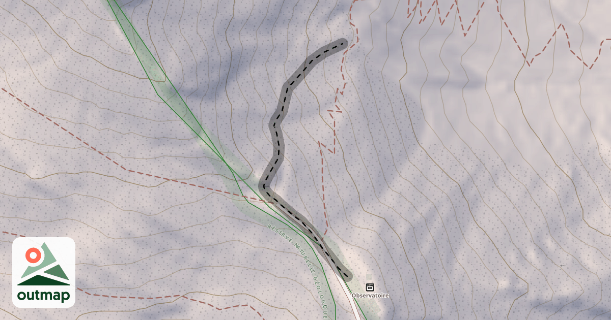 Map of 3 Évêchés - Passage supérieur