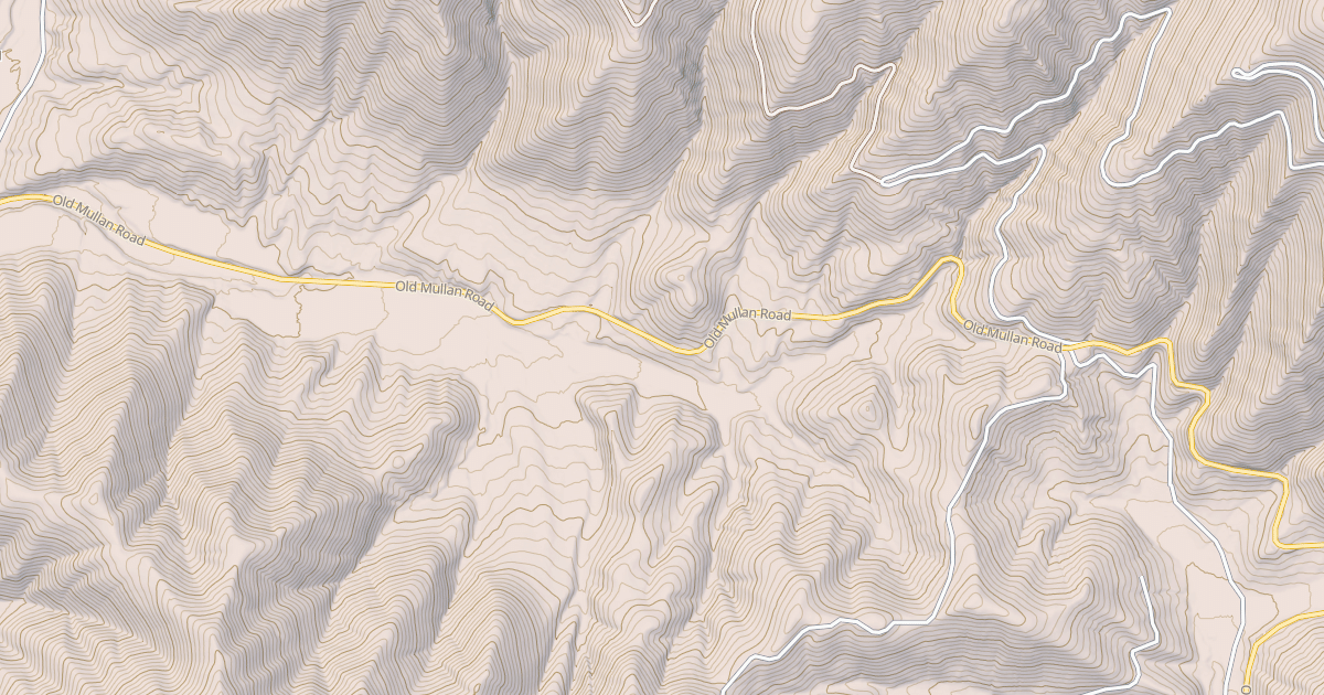 Map preview of CAMELS HUMP PASS