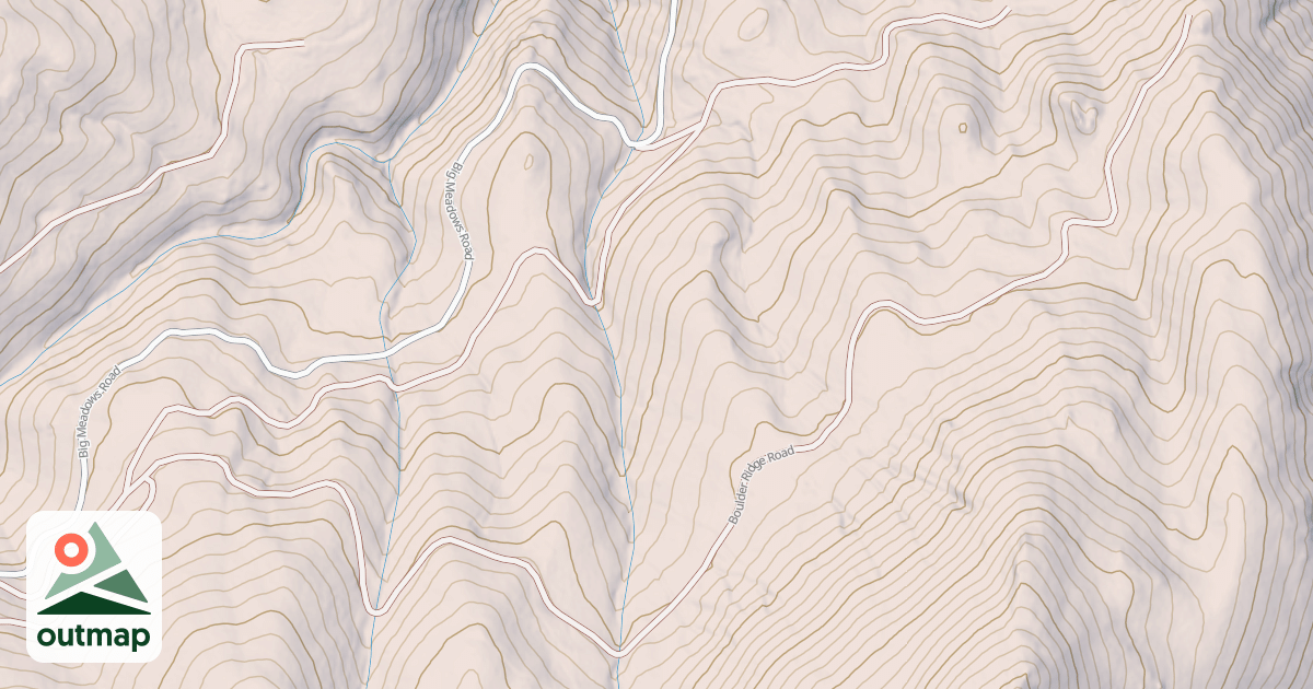 Map of BOULDER RIDGE