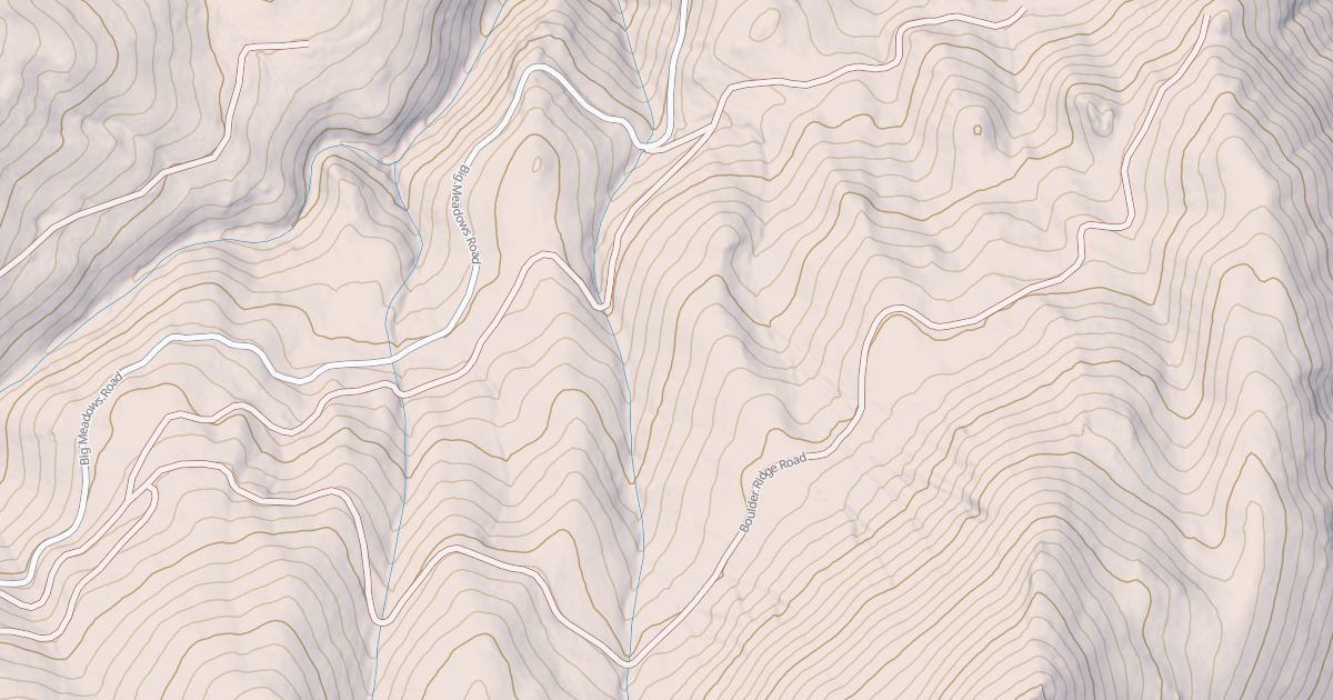 Map preview of BOULDER RIDGE