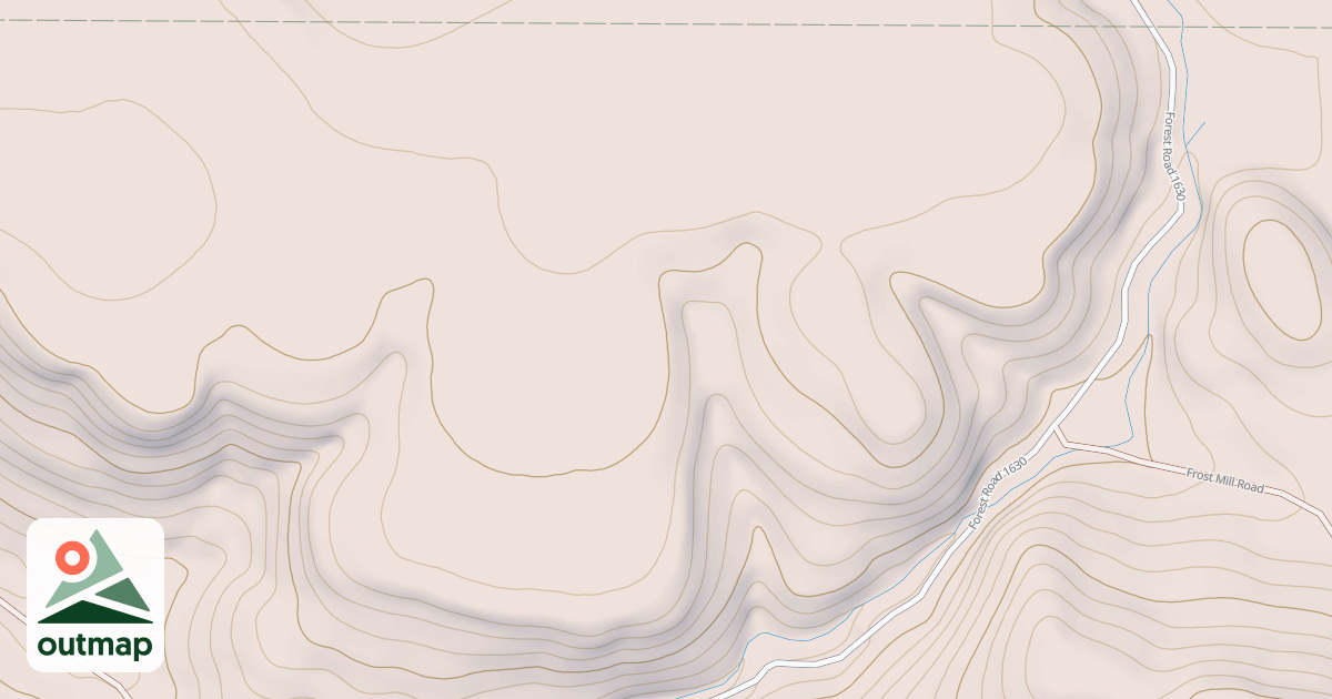 Map of USFS National Forest System Roads {308EE835-7CA3-4034-B73F-560B45C672EC}