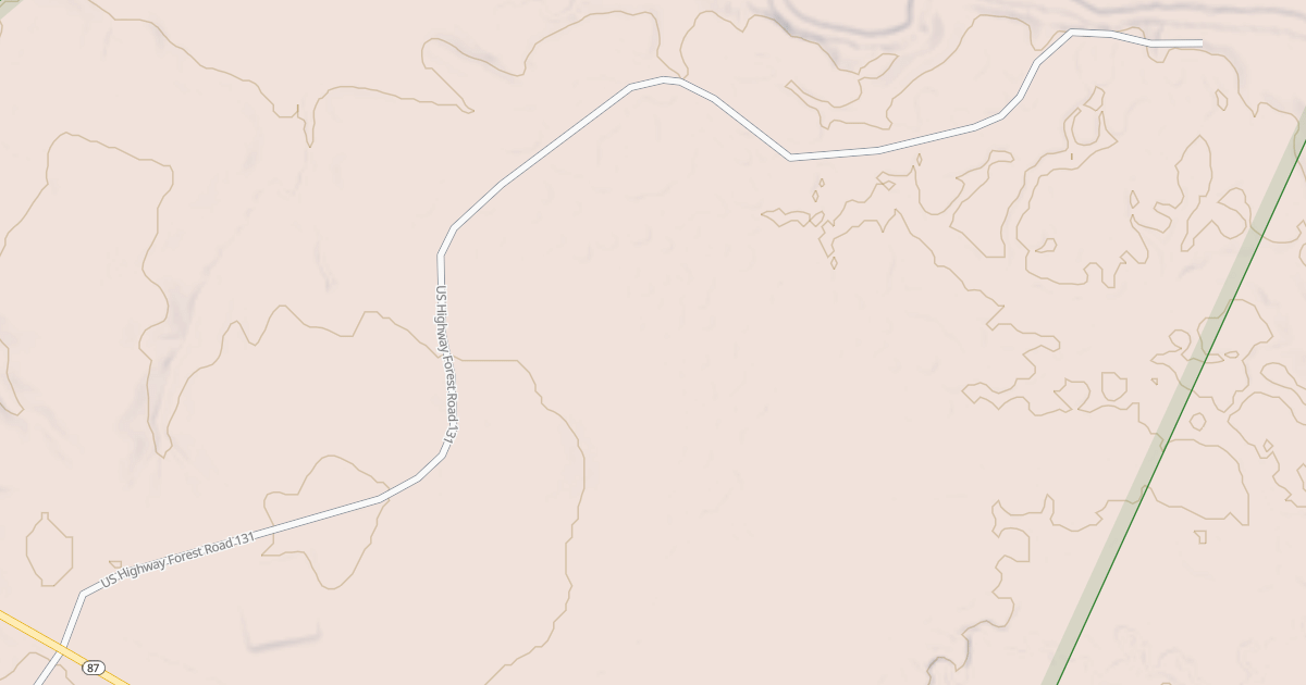Map preview of USFS National Forest System Roads {2AC5F9BD-74EE-4D81-913D-81E5E7FC475D}