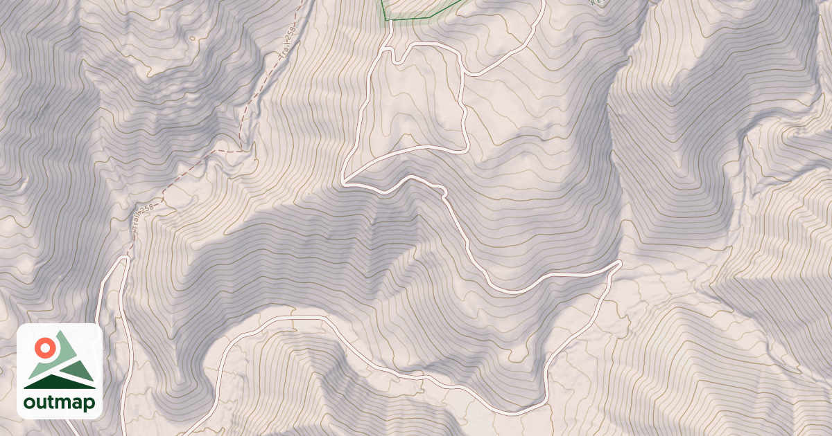 Map of BORDEN MINE