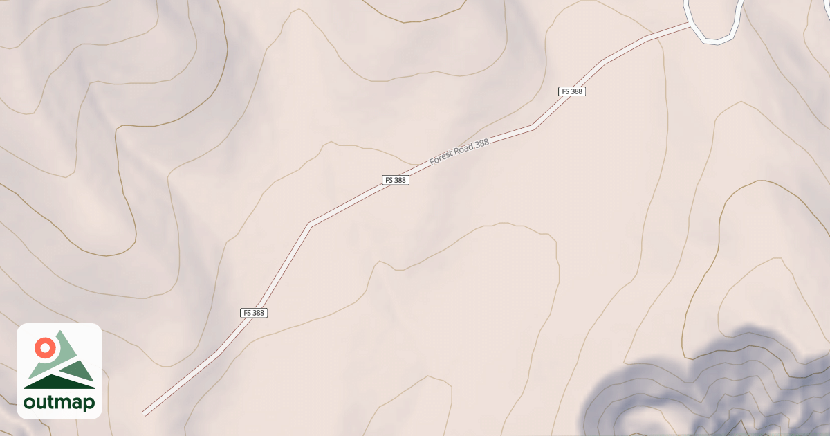 Map of MUD SPRINGS