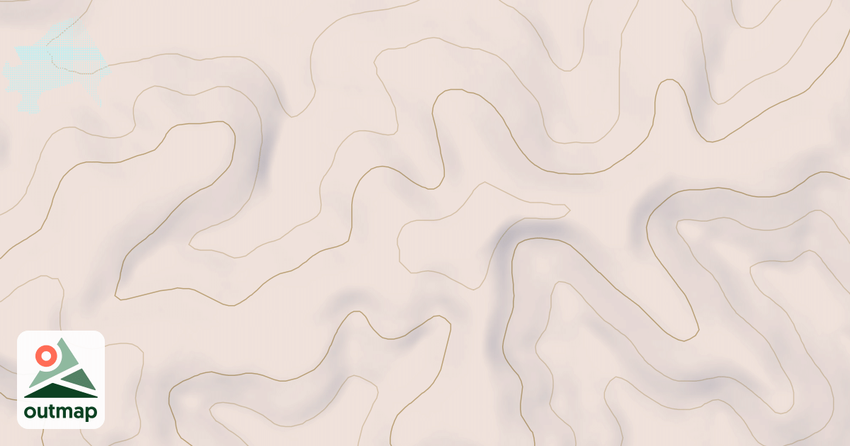 Map of POSSUM RUN SPUR A