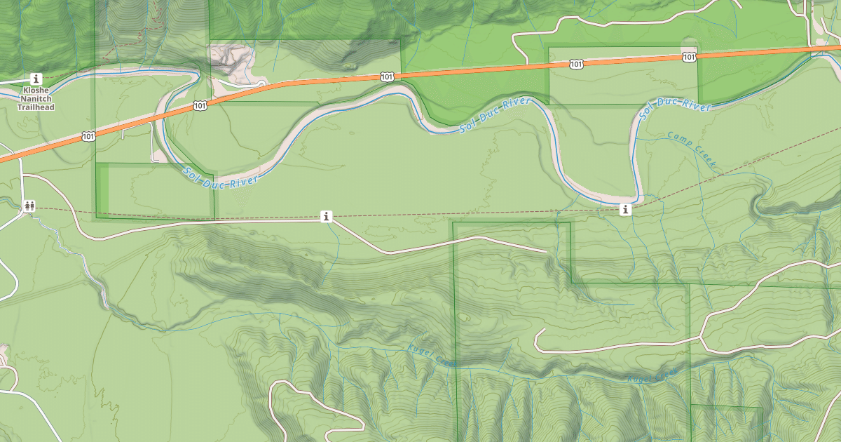 Map preview of USFS Motor Vehicle Use Map Roads {A3F4EE61-858E-469B-8164-833102BAFFE6}