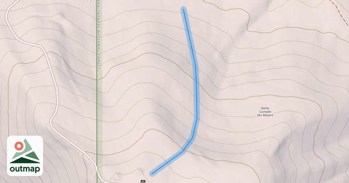 Map of Upper Pinto