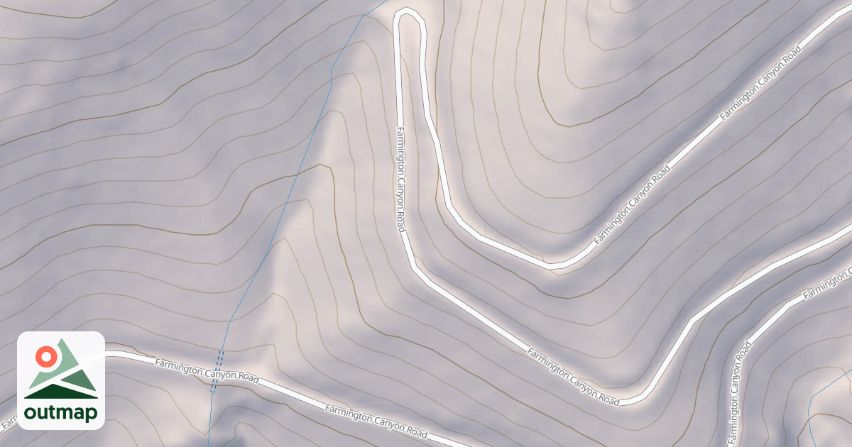 Map of FARMINGTON CANYON ATV