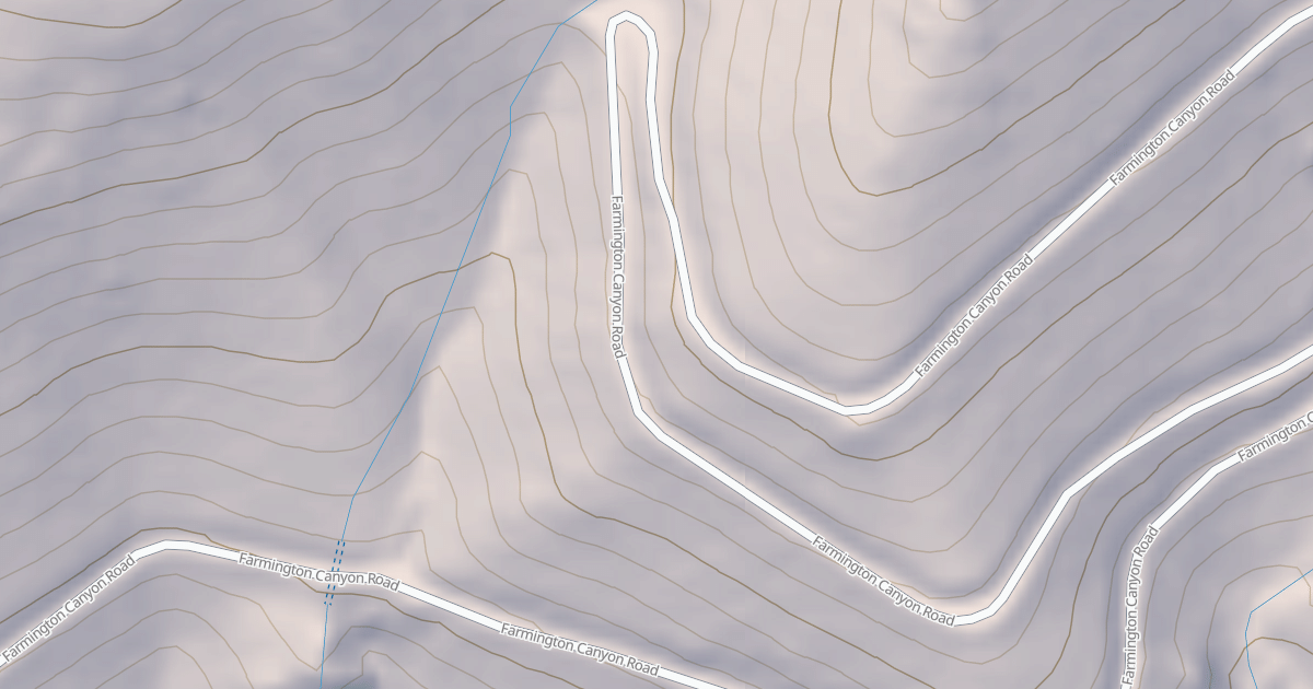 Map preview of FARMINGTON CANYON ATV