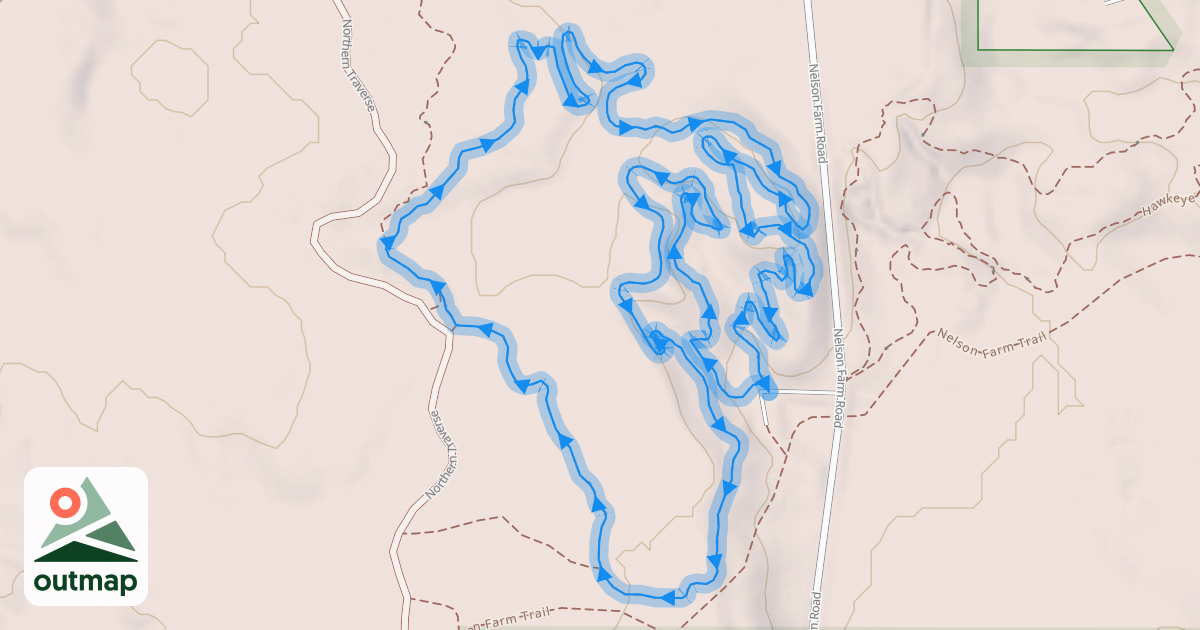 Map of Rabbit Run