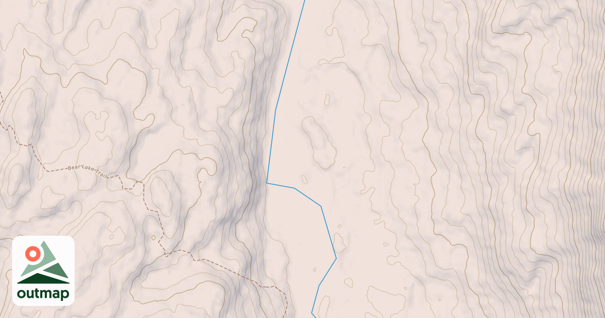 Map of Iditarod National Historic Trail