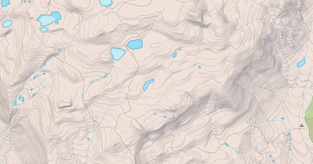 Map preview of West Green Mountain