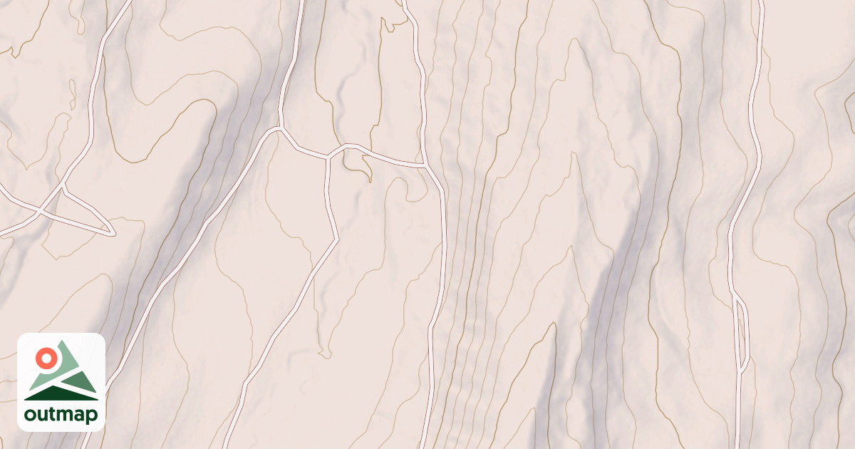 Map of DESERET SLOPE