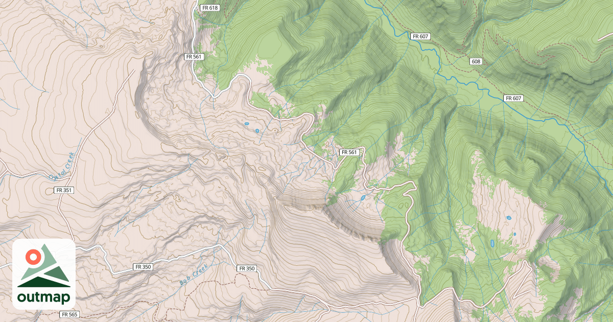 Map of WEST MANCOS