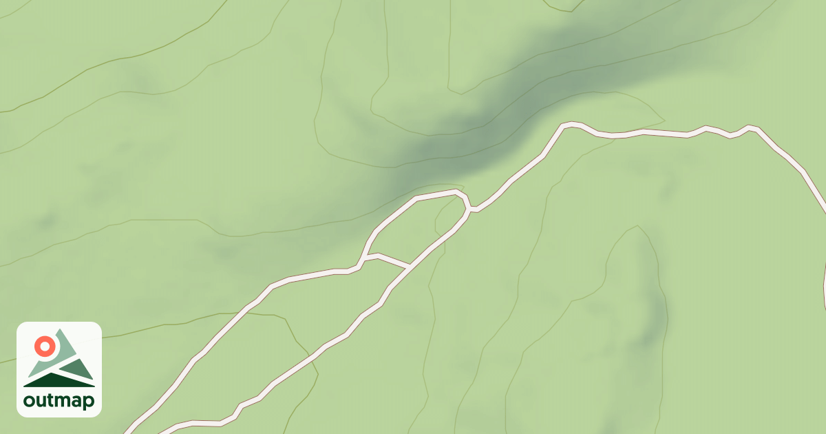 Map of SOUNDING ROCK SPUR