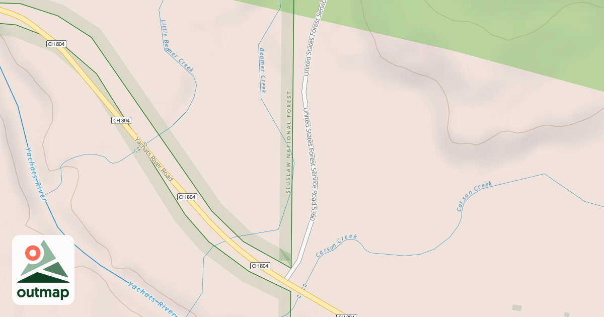 Map of USFS National Forest System Roads {FDFDF6F4-CE65-422E-9F45-35F5638DBB7B}