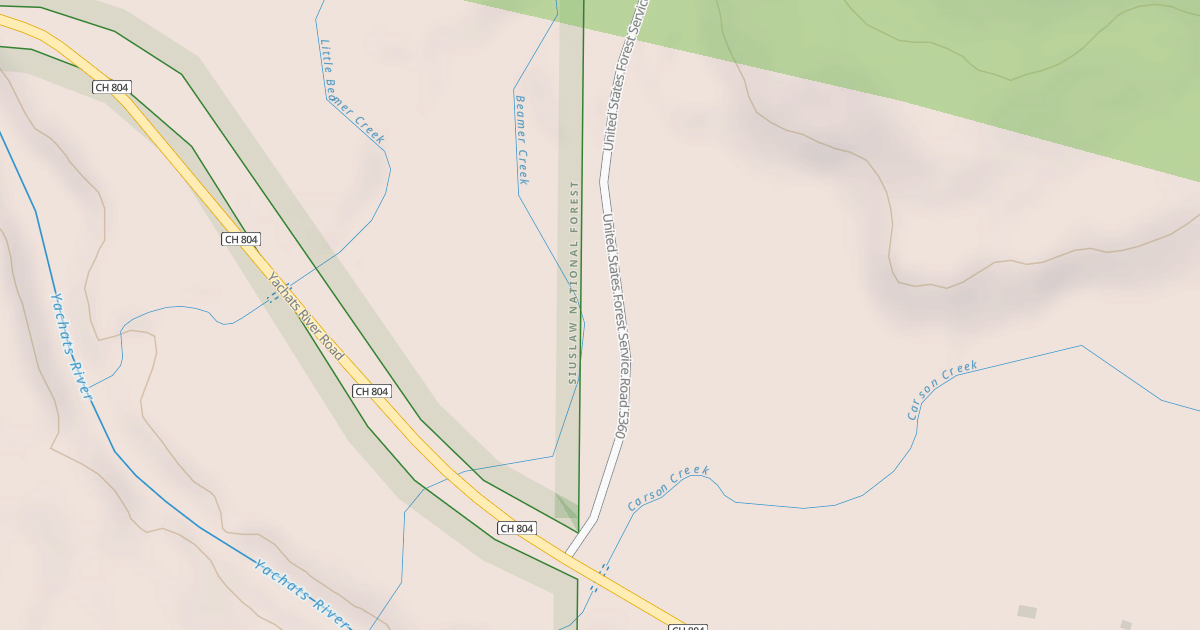 Map preview of USFS National Forest System Roads {FDFDF6F4-CE65-422E-9F45-35F5638DBB7B}