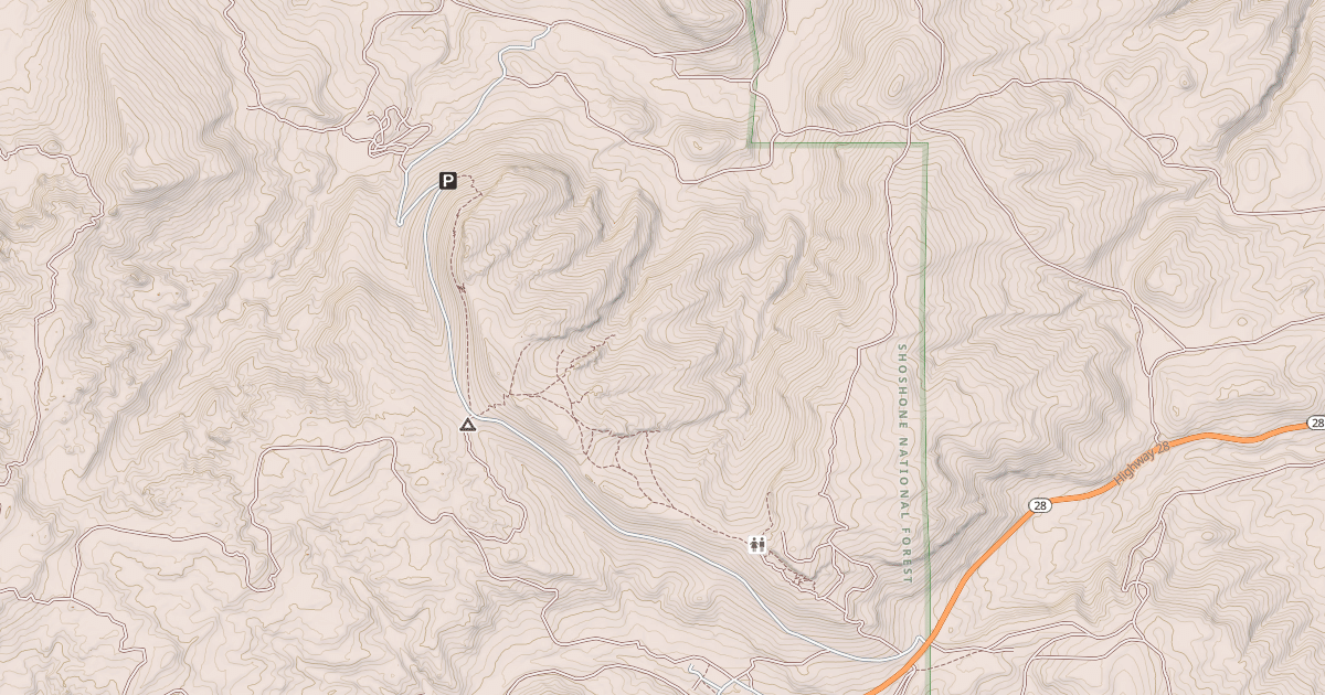Map preview of ED YOUNG BASIN