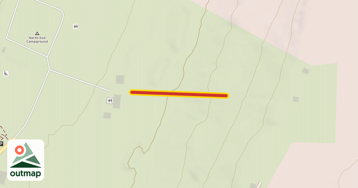 Map of Tubing Drag Line