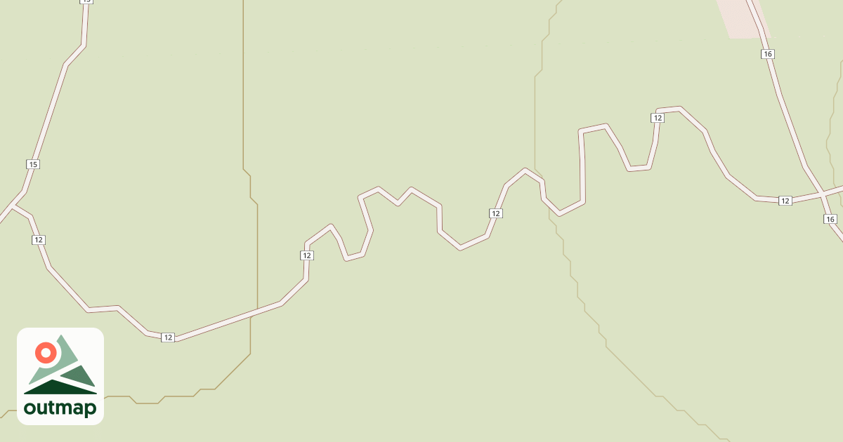 Map of Millican Plateau Tr12