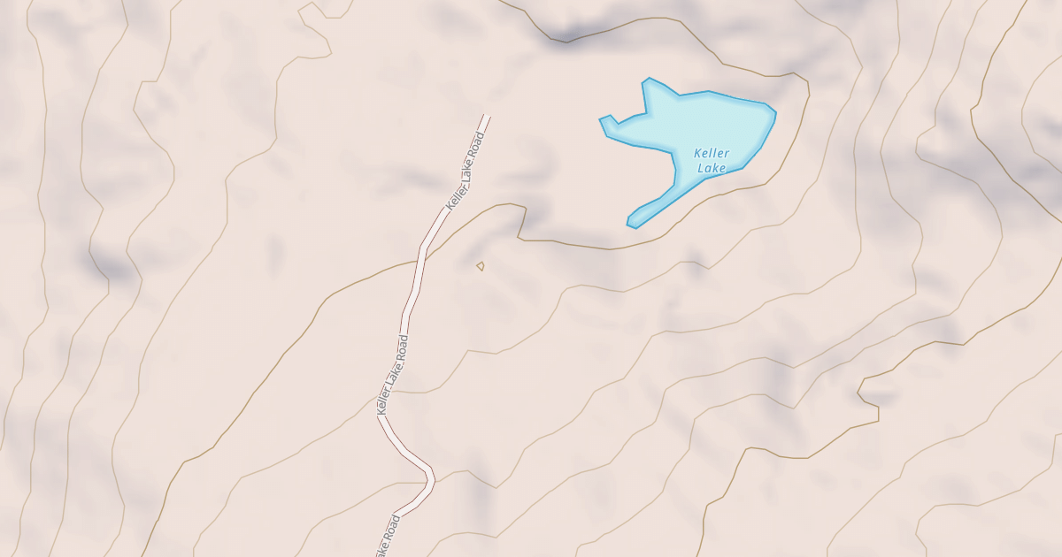 Map preview of KELLER LAKE