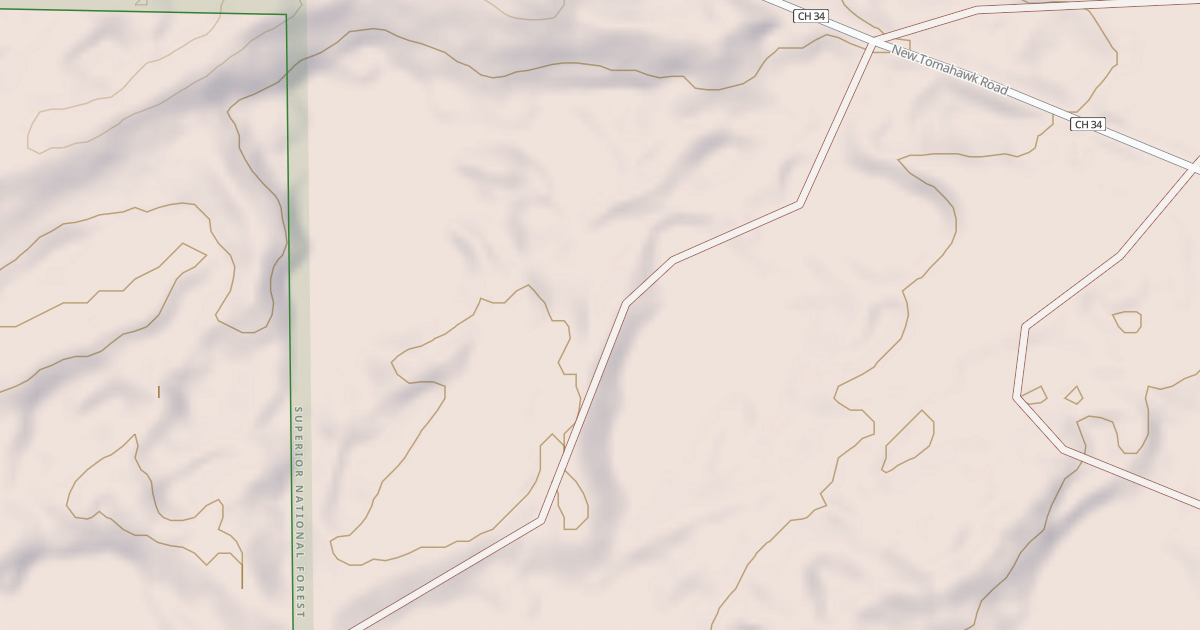 Map preview of DENLEY LAKE SPUR K