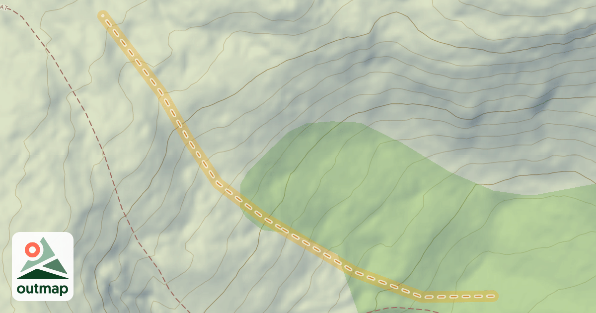 Map of La montée de la Grande Cuve