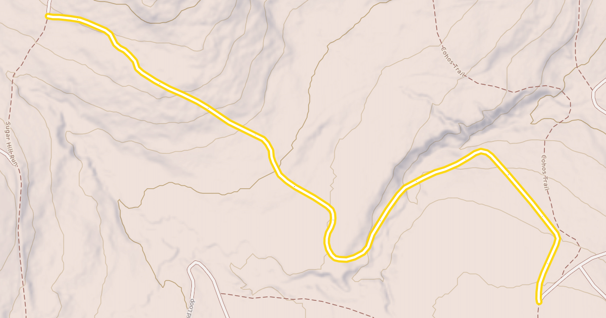 Map preview of Sugar Hill Run
