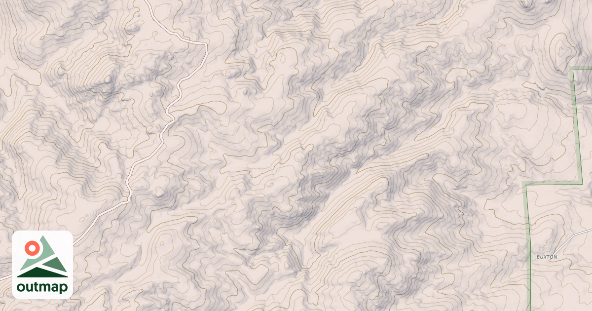 Map of POWDER GULCH