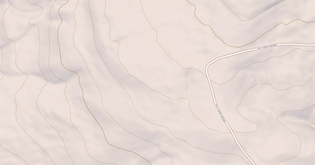 Map preview of USFS Motor Vehicle Use Map Roads {3C486755-59C9-4A48-99AF-C4967B7F56C3}