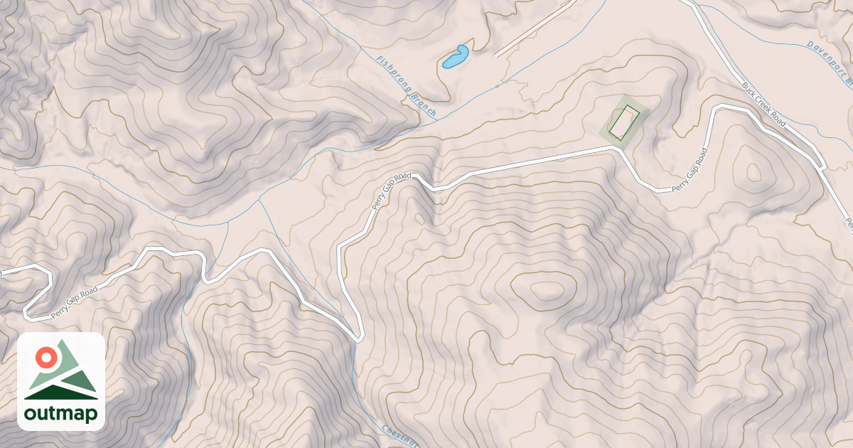 Map of PERRY GAP