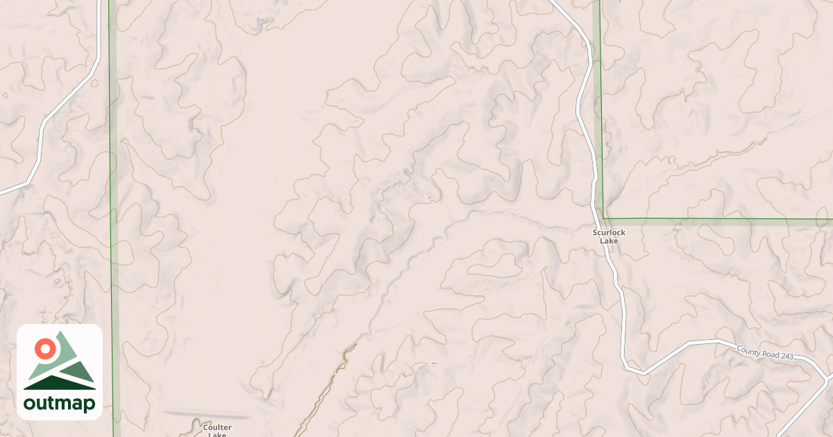 Map of WALKER LAKE BOAT RAMP ENTRANCE