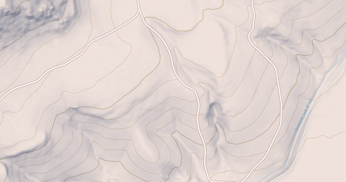 Map preview of BLM National GTLF Public Motorized Roads 2fcc90fe-ac13-4af2-bb36-21b8e00d69e6