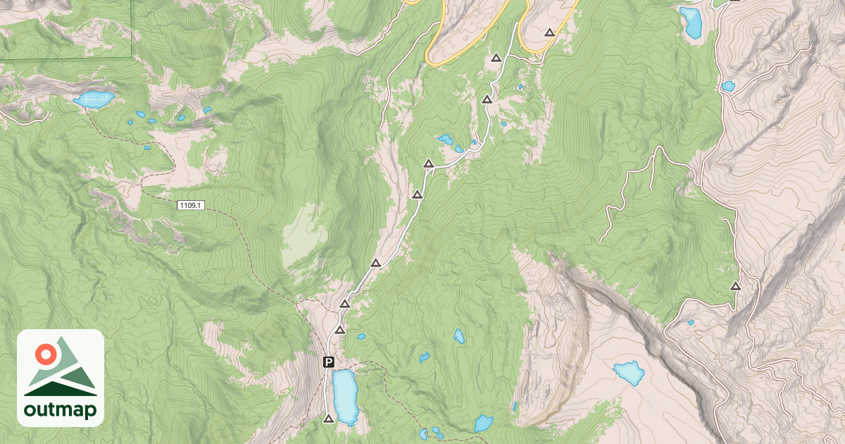 Map of SHERIFF RESERVOIR