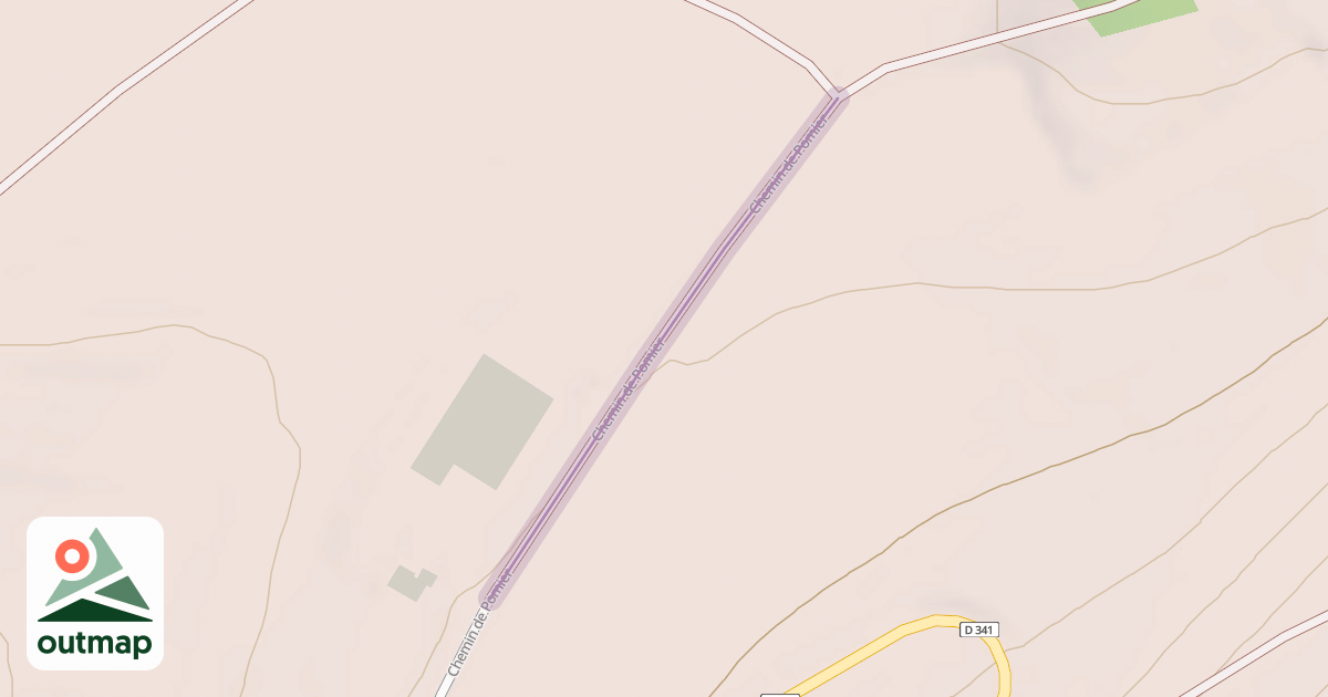 Map of Chemin de Pomier