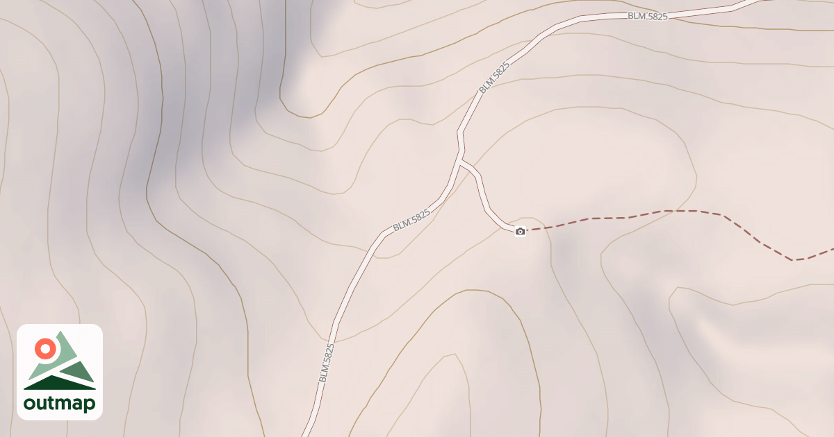 Map of BLM National GTLF Public Motorized Roads b9ce22f9-d60a-4d50-aa78-6b6a5970d34d