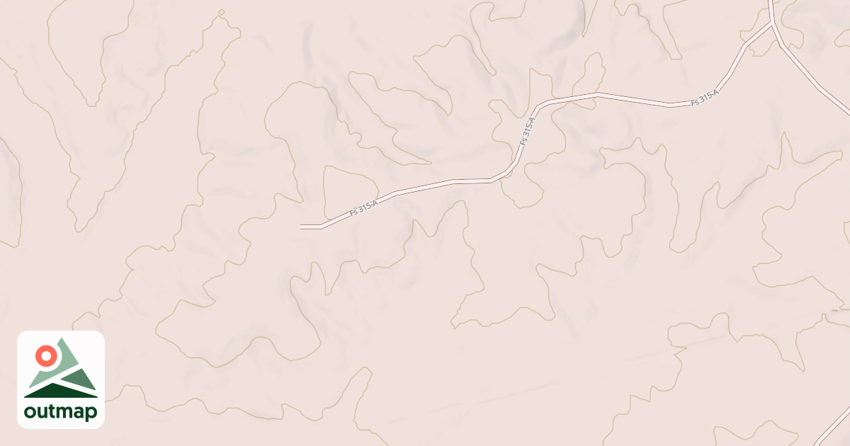 Map of USFS Motor Vehicle Use Map Roads {E995BDFF-D385-407C-A95F-B4EB4966E272}