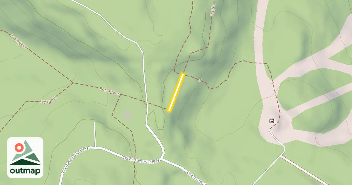 Map of Baldy