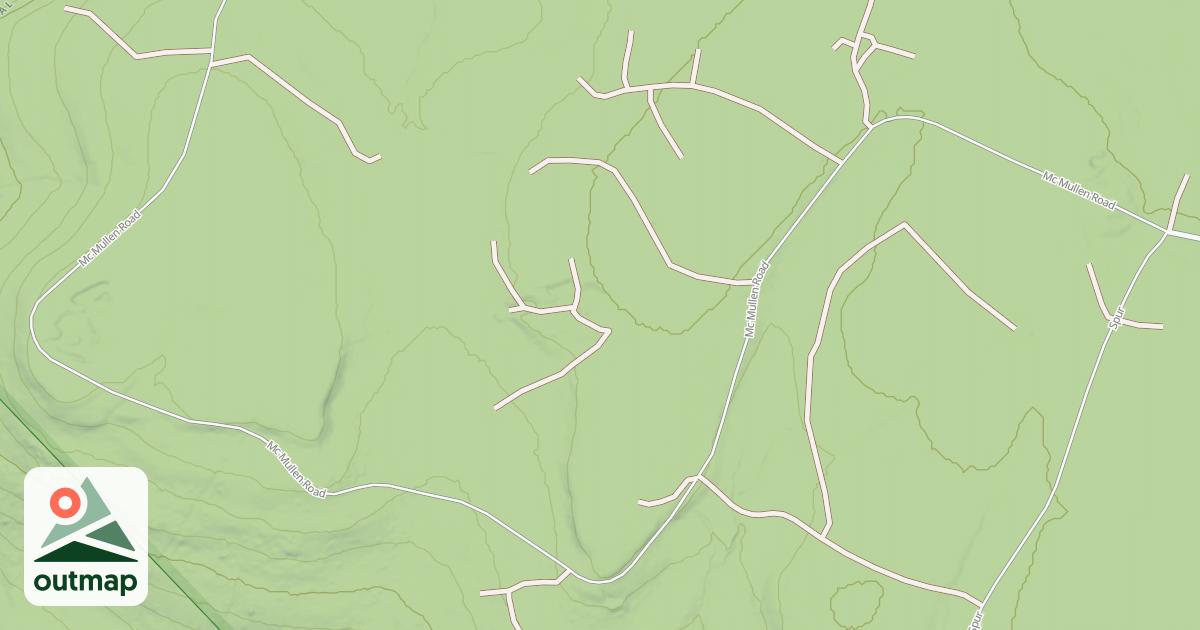 Map of MCMULLEN